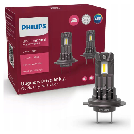 Žárovky Philips Led Ultinon Access UA2500 H7/H18 12V