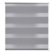 Roleta den a noc \ Zebra \ Twinroll 70x120 cm šedá