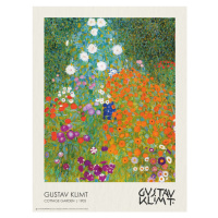 Plakát, Obraz - Cottage Garden (1905), Gustav Klimt, 45 × 60 cm