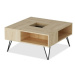 Konfereční stolek - dřevěný konferenční stolek dalma (dub)