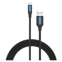 Kabel Vention USB 2.0 A to Micro-B 3A cable 1.5m COLBG black