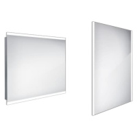 Zrcadlo bez vypínače Nimco 70x90 cm hliník ZP 12019