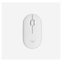 Logitech Pebble Wireless Mouse M350, světle šedá