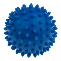 Senzorický míč na masáž a rehabilitaci 9 cm modrý TULLO