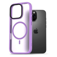 AlzaGuard Matte Case Compatible with Magsafe pro iPhone 16 Pro světle fialový