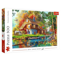 TREFL Puzzle Mlýn u řeky 500 dílků