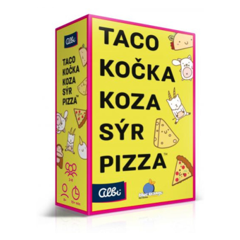 Albi Taco, kočka, koza, sýr, pizza