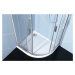 Polysan EASY LINE čtvrtkruhová sprchová zástěna 1200x900mm, L/R, čiré sklo