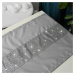 Ubrus - běhoun na stůl SIMON světle šedá 40x140 cm Mybesthome