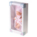 Panenka miminko holčička 28cm tvrdé tělíčko s dečkou v krabici
