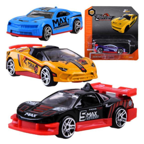 Sportové kovové autíčko 1: 64 - černá Toys Group