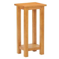 Odkládací stolek 27x24x55 cm masivní dubové dřevo