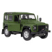 Mamido RASTAR Auto na dálkové RC ovládání Land Rover Defender Rastar 1:14 zelené