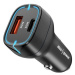 AlzaPower Car Charger P200 USB-A + USB-C Power Delivery 35W černá