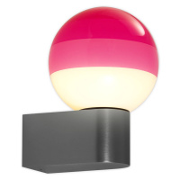 Marset Nástěnné svítidlo LED MARSET Dipping Light A1, růžová/šedá