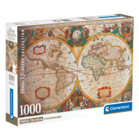 Clementoni - Puzzle 1000 Old map