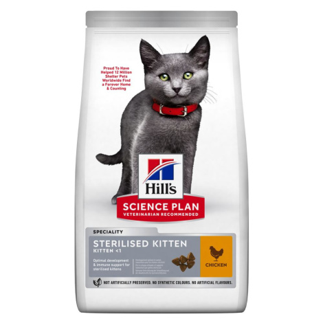 Hill's Science Plan Sterilised Kitten Chicken - 10 kg