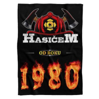 IMPAR Fleecová deka Hasičem od roku - 1980