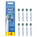 ORAL-B EB 20-8 PRO Precision Clean Kartáčkové hlavy 8 kusů