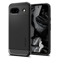 Pouzdro Spigen Rugged Armor pro Google Pixel 8A - matně černé