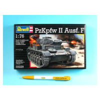 Plastic modelky tank 03229 - PzKpfw II Ausf.F (1:76)