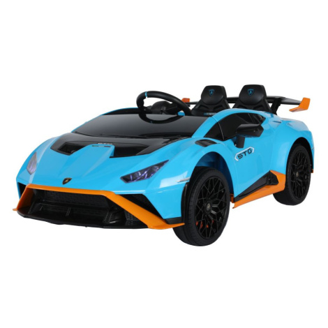 mamido Dětské elektrické autíčko Lamborghini Huracán STO modré