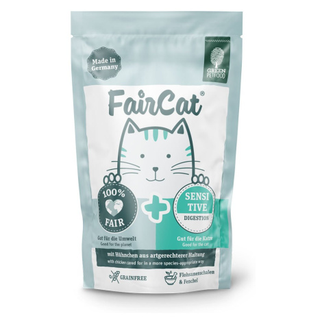 FairCat Sensitive 8 × 85 g Green Petfood