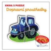 Kniha s puzzle: Dopravní prostředky - Vera Brüggemann - kniha z kategorie Pro děti