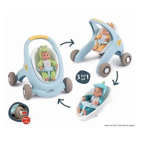 Smoby Minikiss Baby Walker 3v1, krokodýl