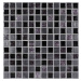 Skleněná mozaika Mosavit Moondance negro 30x30 cm mat / lesk MOONDANCENE