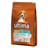 Ultima granule - 11 + 3 kg / 10 + 2 kg/ 5,5 + 1,5 kg/ 15 + 3 kg - Medium / Maxi Light Adult s ku