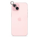 EPICO hliníkové ochranné sklo na čočky fotoaparátu pro iPhone 15 / 15 Plus 81112152300001 Růžová