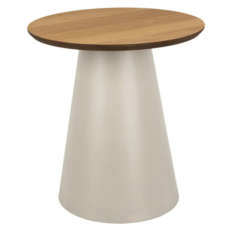 Actona Odkládací stolek Soli 45 cm dub přírodní/šedý