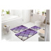GRUND SHANGA - Koupelnová předložka fialová Rozměr: 60x100 cm