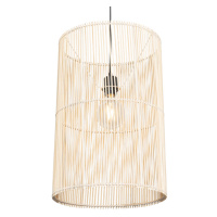 Skandinávská závěsná lampa bambus - Natasja