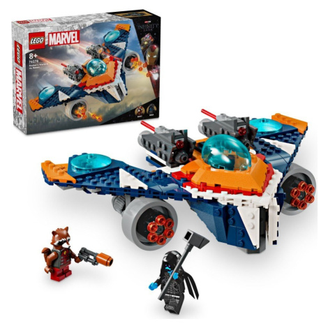 LEGO® Marvel 76278 Rocketův tryskáč Warbird vs. Ronan - LEGO® Marvel Super Heroes
