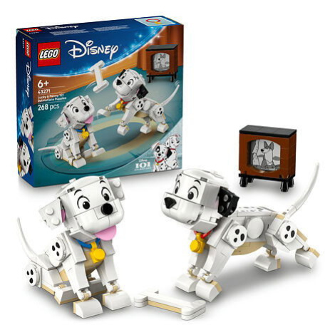 LEGO® │ Disney 43271 Štěňátka Štístko a Penny z filmu 101 dalmatinů