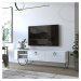 Kalune Design TV stolek NORFOLK 150 cm bílý