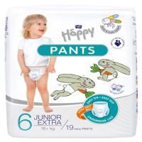 BELLA HAPPY Pants plenkové kalhotky Junior Extra 6 a 19 kusů