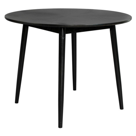 Kulatý jídelní stůl s deskou v dubovém dekoru ø 120 cm Fabio – White Label