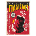 Ilustrace Vintage poster for magic performance -, lukeruk, 30 × 40 cm