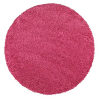 Růžový koberec Universal Aqua Liso, ø 100 cm