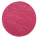 Růžový koberec Universal Aqua Liso, ø 100 cm