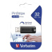 USB flash disk 32GB Verbatim PinStripe, 3.0 (49317)