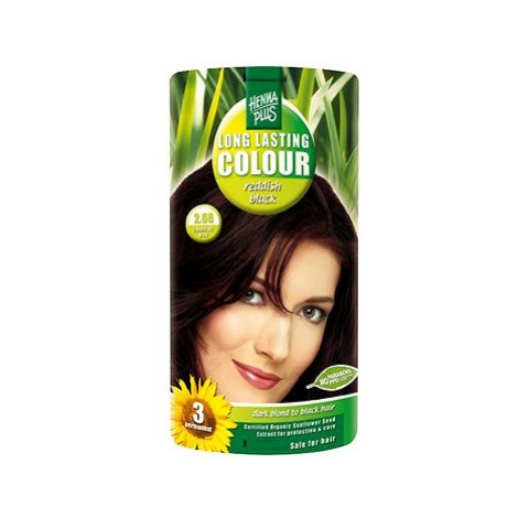 HENNAPLUS Přírodní barva na vlasy ČERVENĚ ČERNÁ 2.66, 100 ml