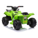 Mamido Dětská elektrická čtyřkolka ATV zelená