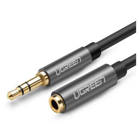 UGREEN Prodlužovací audio kabel AUX 3,5 mm jack kabel, 3 m (šedý)