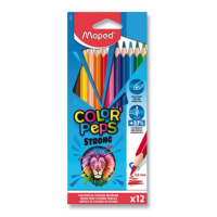 Pastelky Color Peps Strong 12 barev Maped