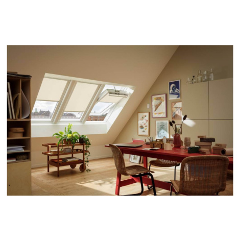 Zastiňovací roleta VELUX Nature RFY - nová generace Barva rolety: Útesy (4954), Barva vodicí liš