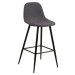 Černo-šedá barová židle 101 cm Wilma – Actona